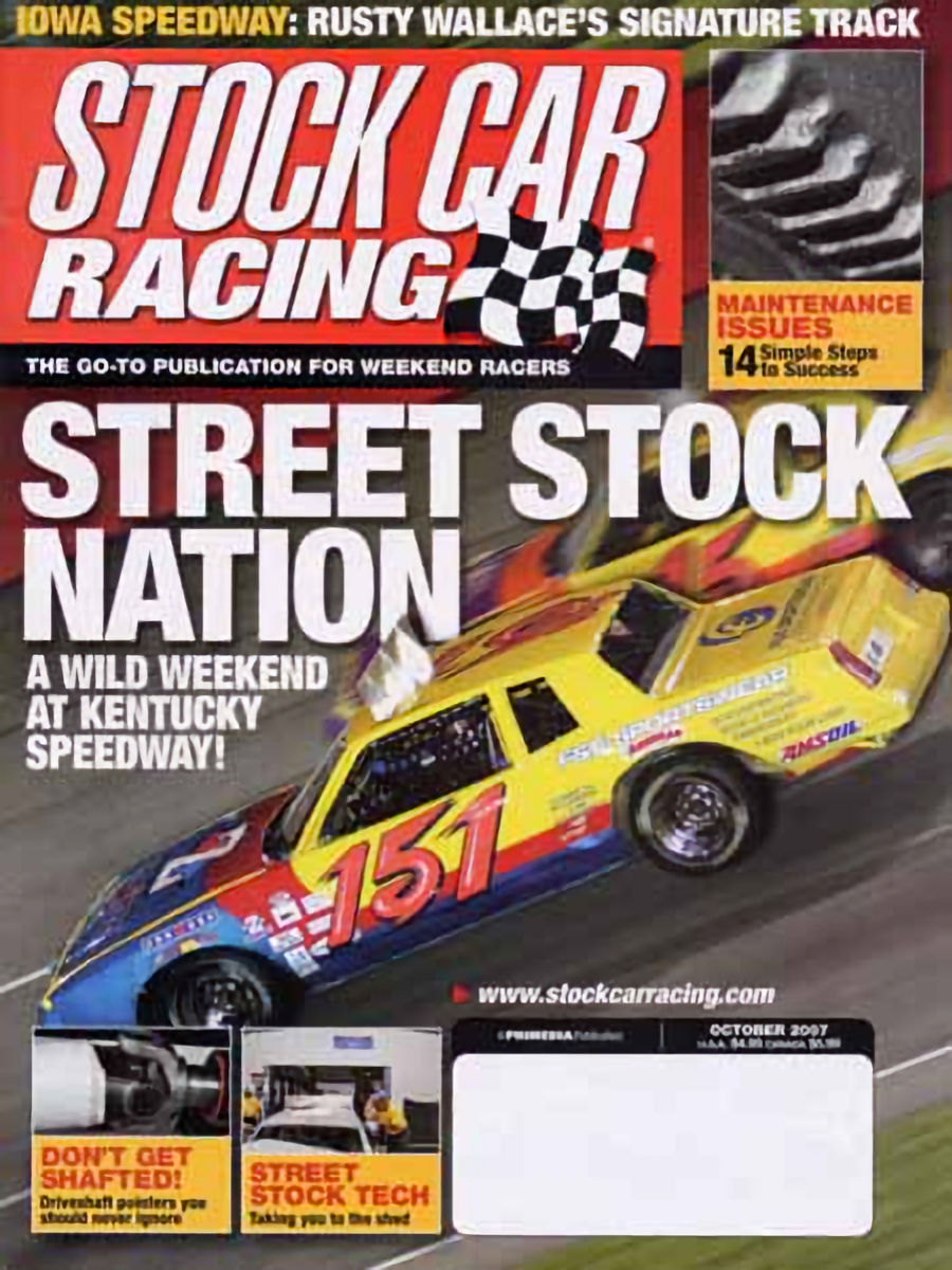 Stock Car Racing October Oct 2007