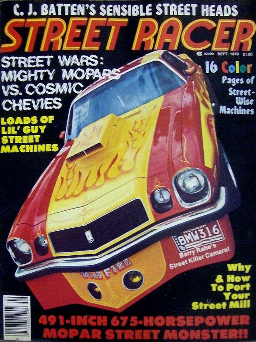 Street Racer Sept September 1978