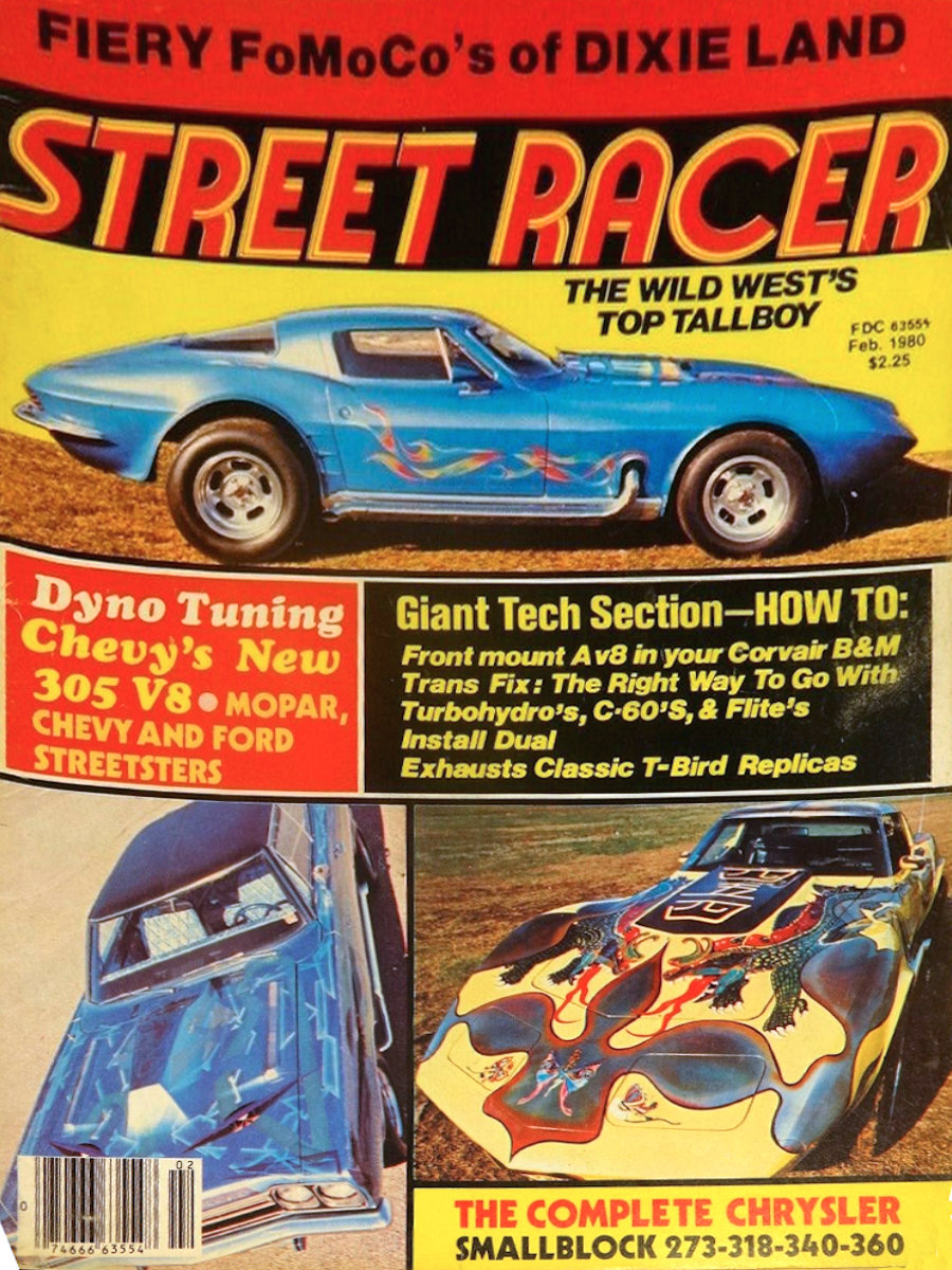 Street Racer Feb February 1980