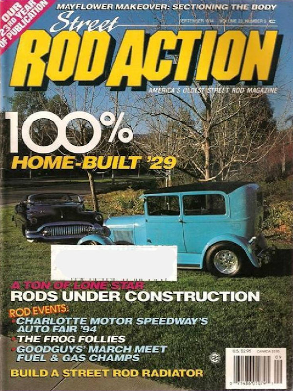 Street Rod Action Sept September 1994 