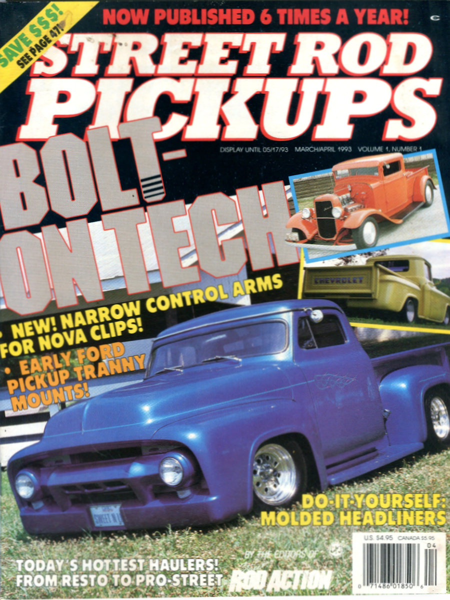 Street Rod Pickups Mar March Apr April 1993
