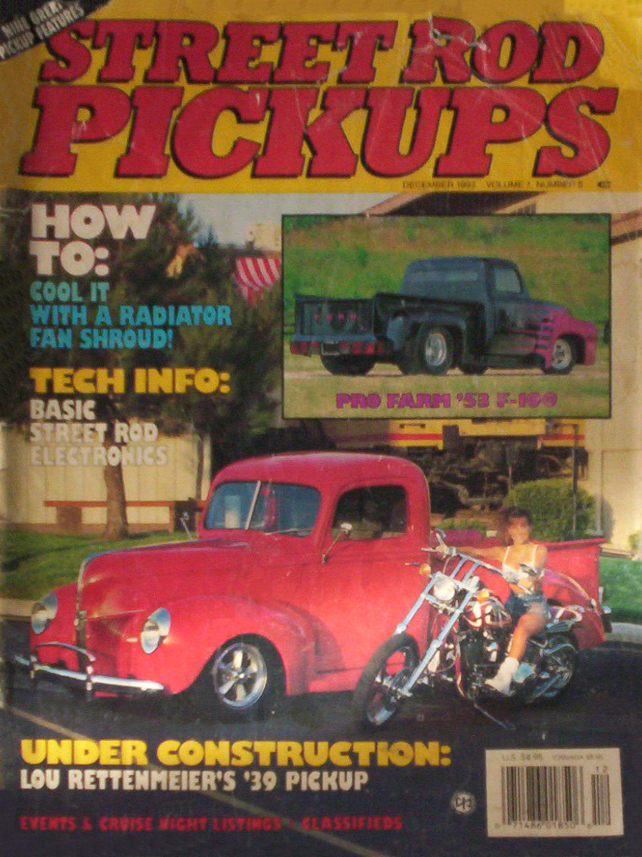 Street Rod Pickups Nov November Dec December 1993