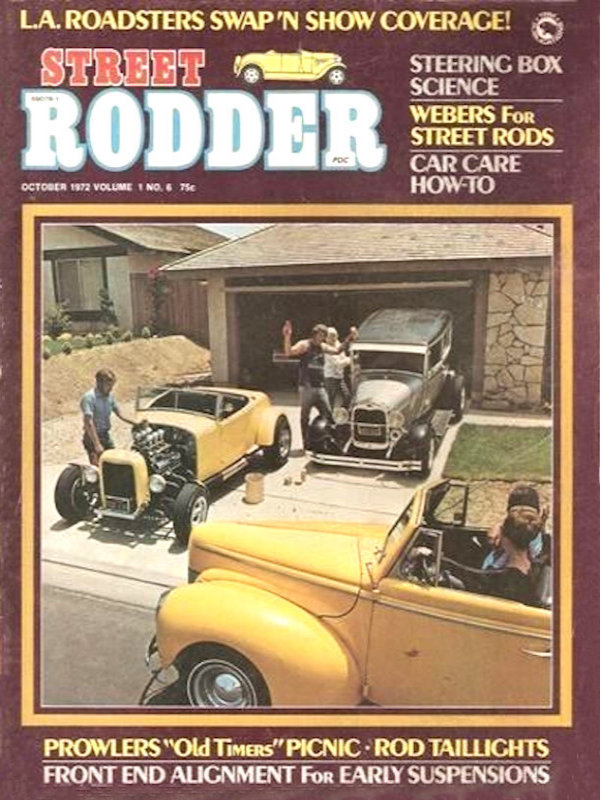 Street Rodder Oct October 1972 