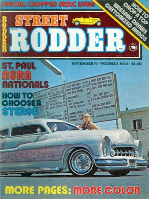 Street Rodder Nov November 1974 