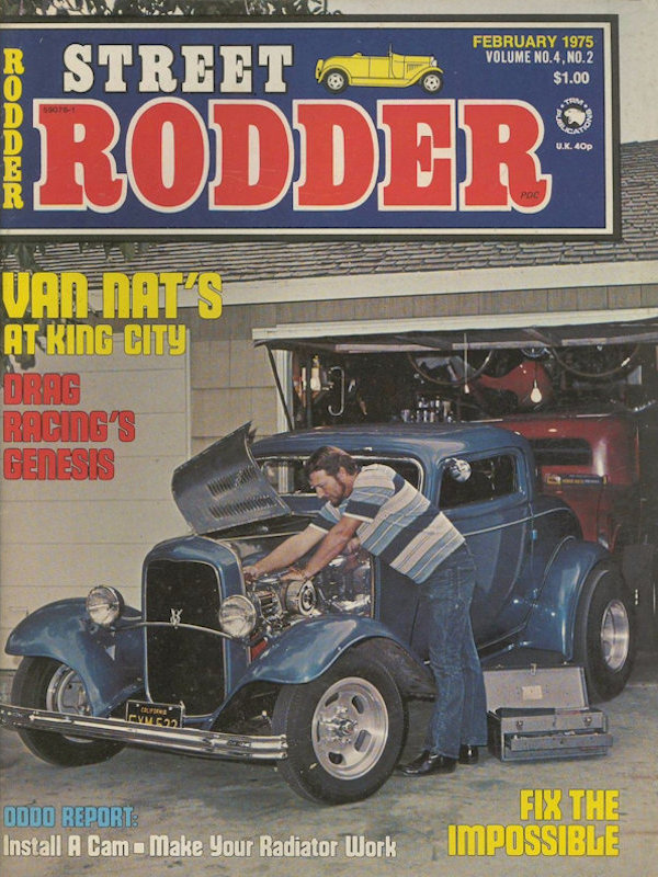 Street Rodder Feb February 1975 