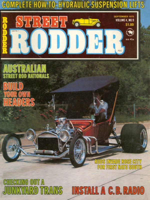 Street Rodder Sept September 1975