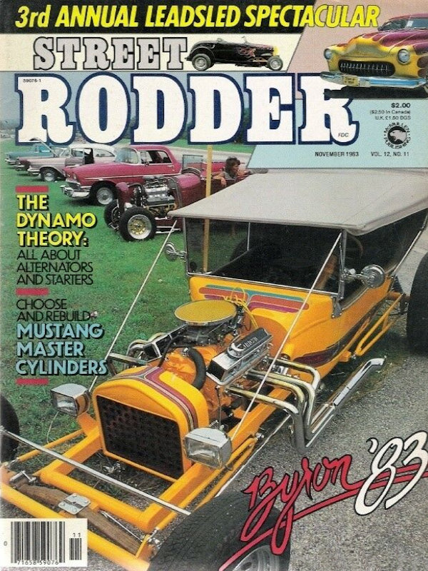 Street Rodder Nov November 1983 