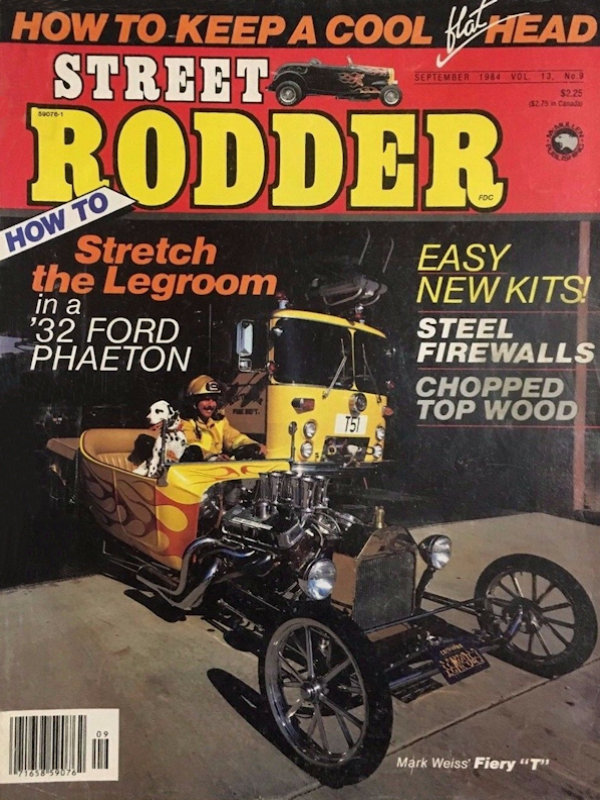 Street Rodder Sept September 1984