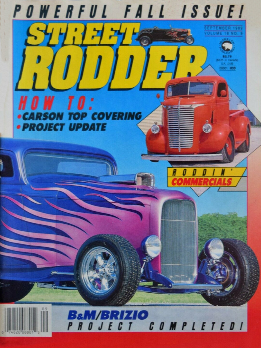 Street Rodder Sept September 1989