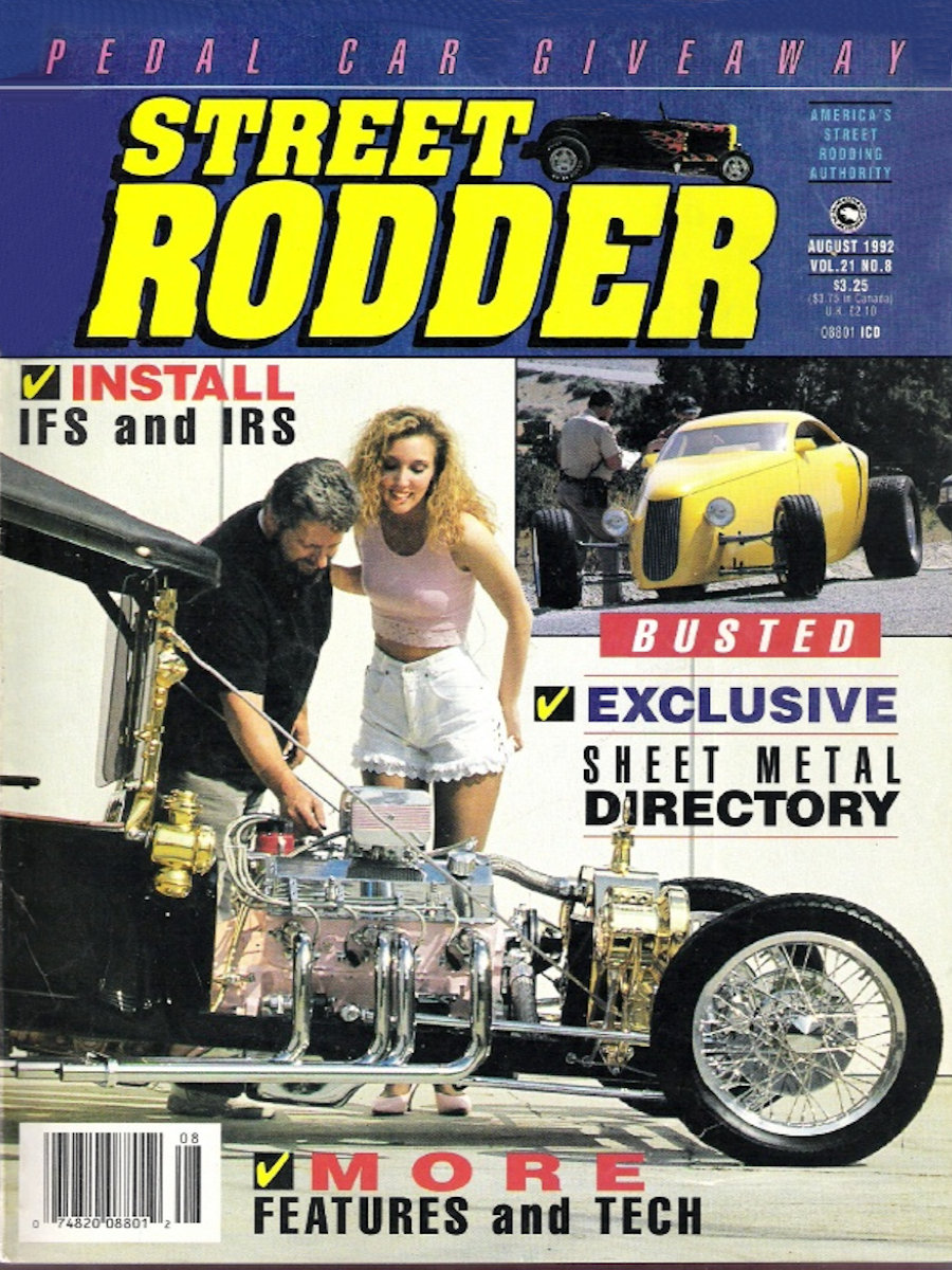 Street Rodder Aug August 1992 
