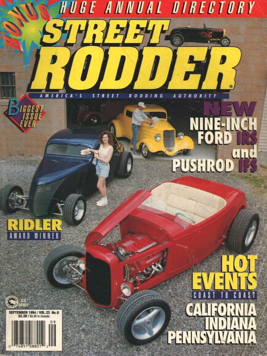 Street Rodder Sept September 1994