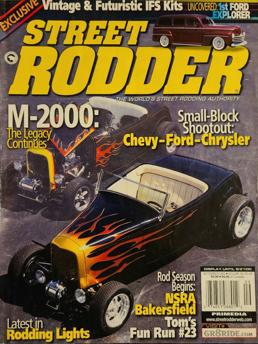 Street Rodder Sept September 2000