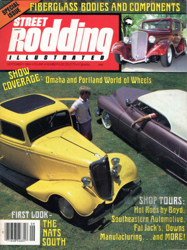 Street Rodding Illustrated Sept September 1984