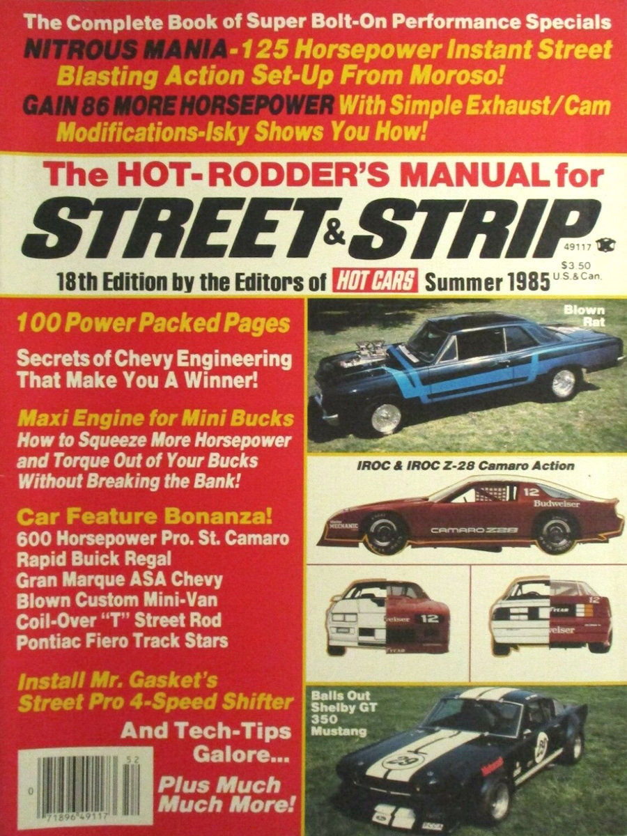 Street & Strip Summer 1985 Number 18