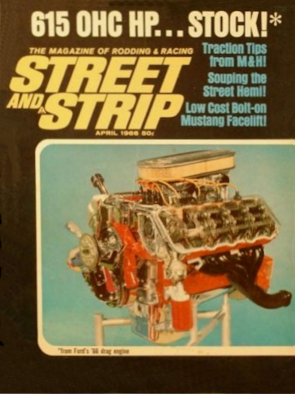 Street and Strip Apr April 1966 