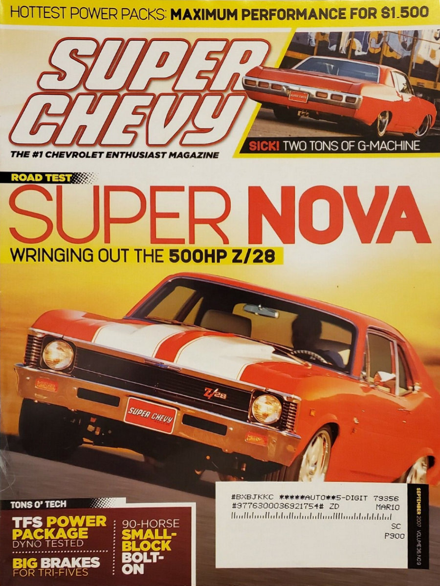 Super Chevy Sept September 2007