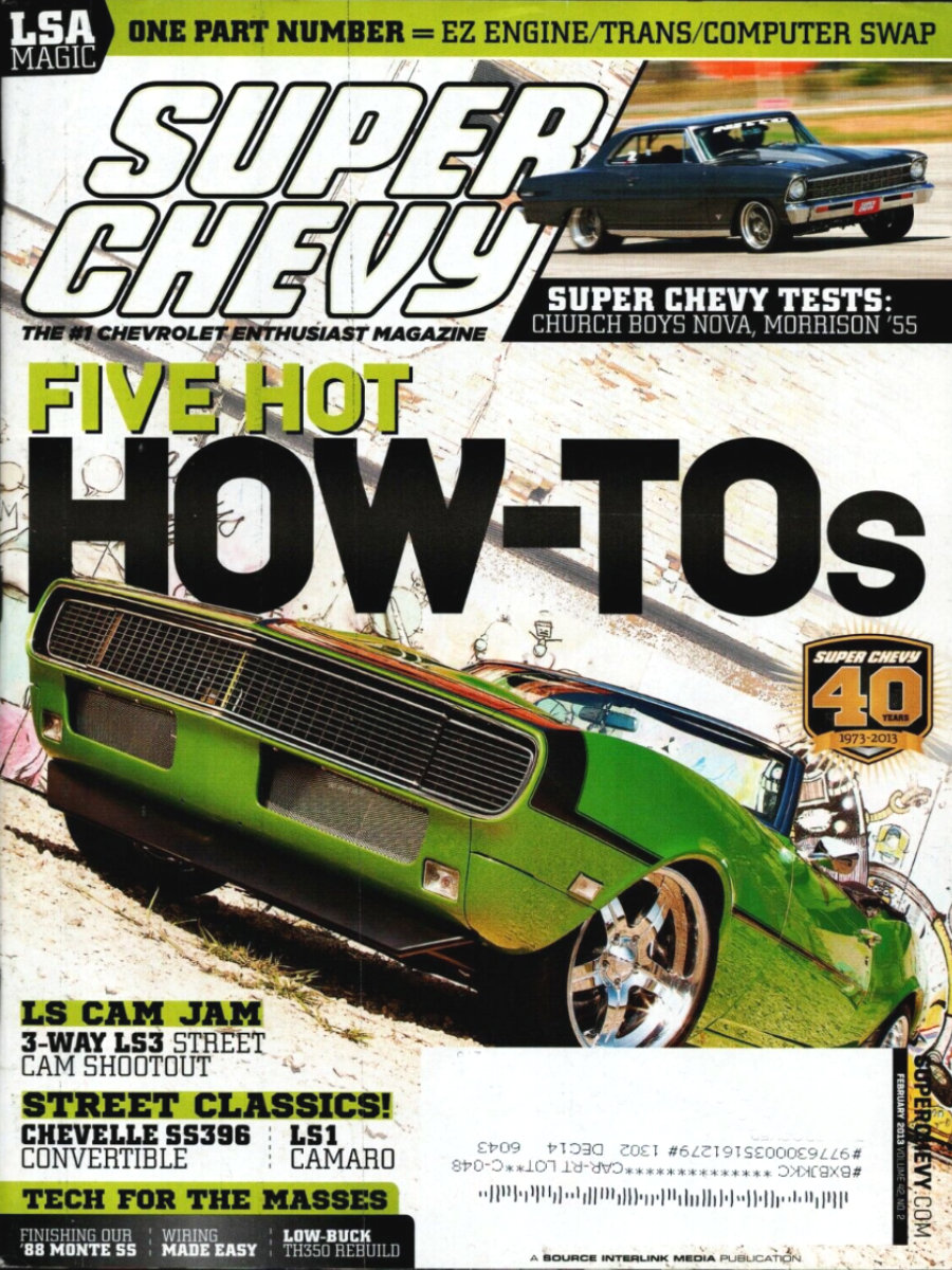 Super Chevy Feb February 2013