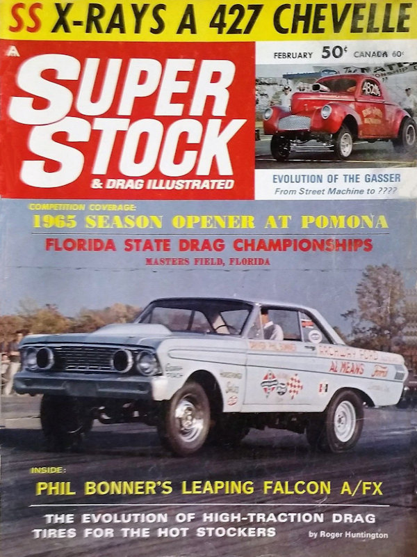 Super Stock Drag Illustrated Feb February 1965 