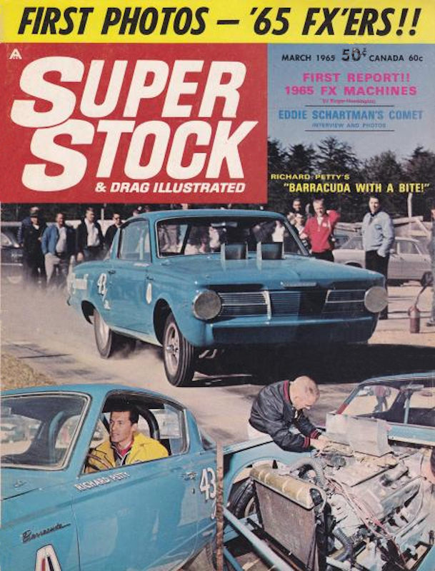 Super Stock Drag Illustrated Mar March 1965 