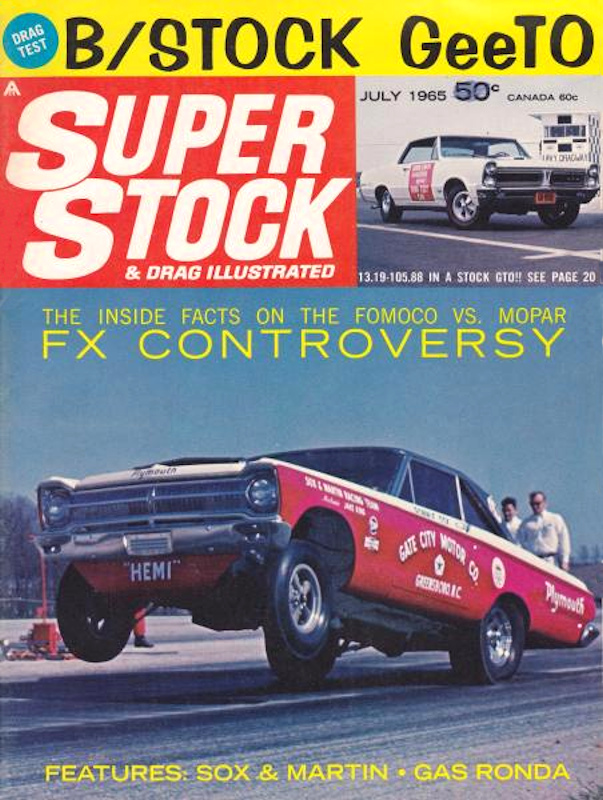 Super Stock Drag Illustrated July 1965 