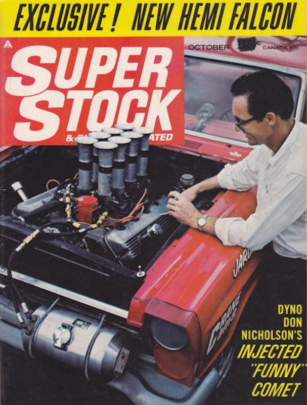 Super Stock Drag Illustrated Oct October 1965 