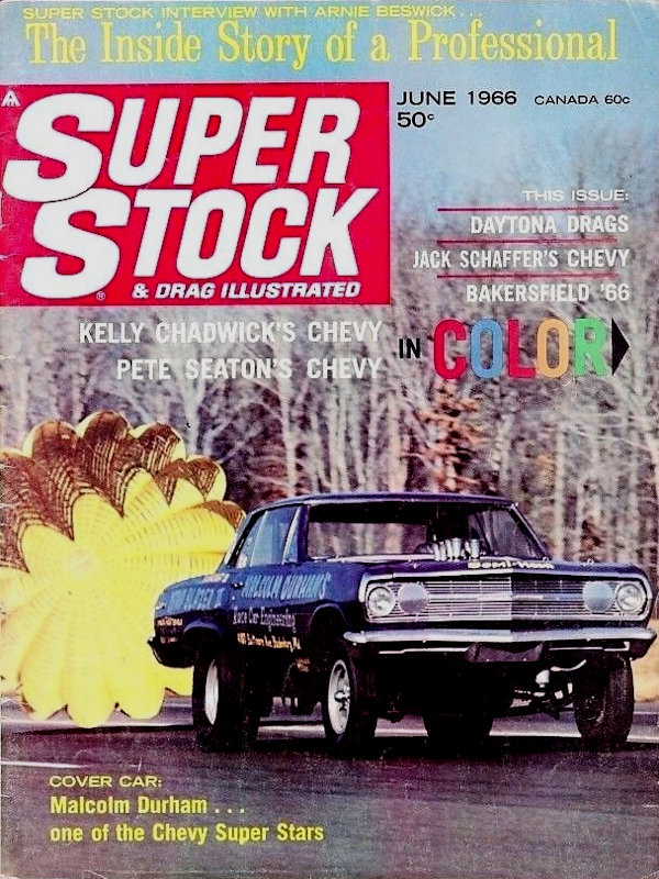 Super Stock Drag Illustrated June 1966 