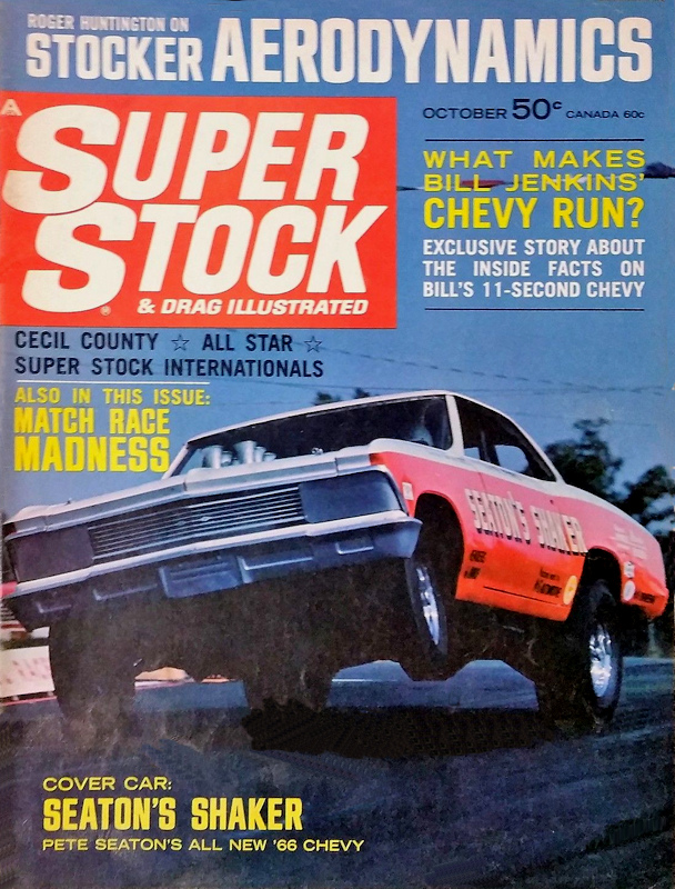 Super Stock Drag Illustrated Oct October 1966 