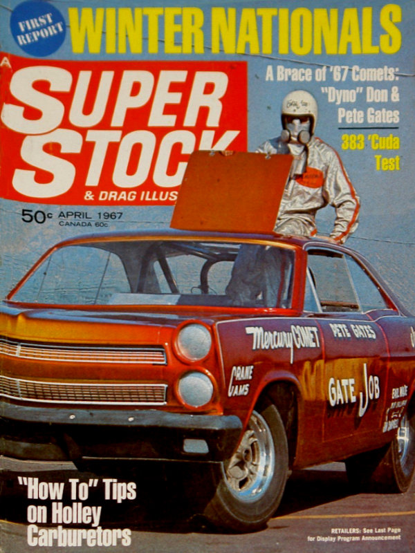 Super Stock Drag Illustrated Apr April 1967 