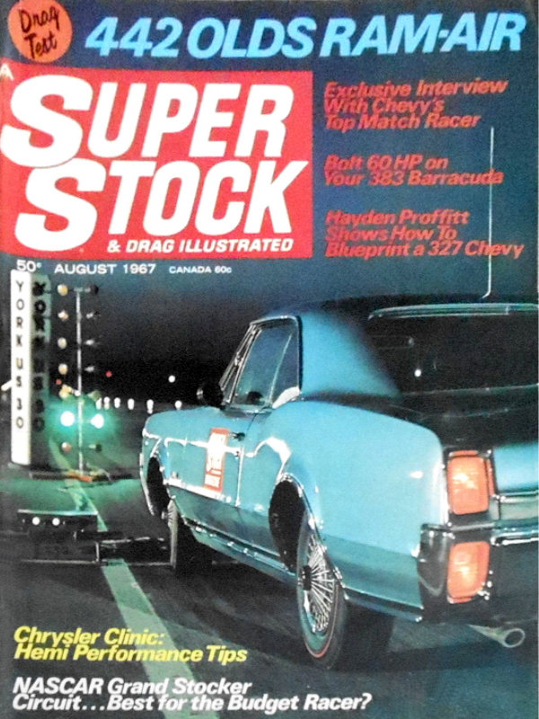 Super Stock Drag Illustrated Aug August 1967 