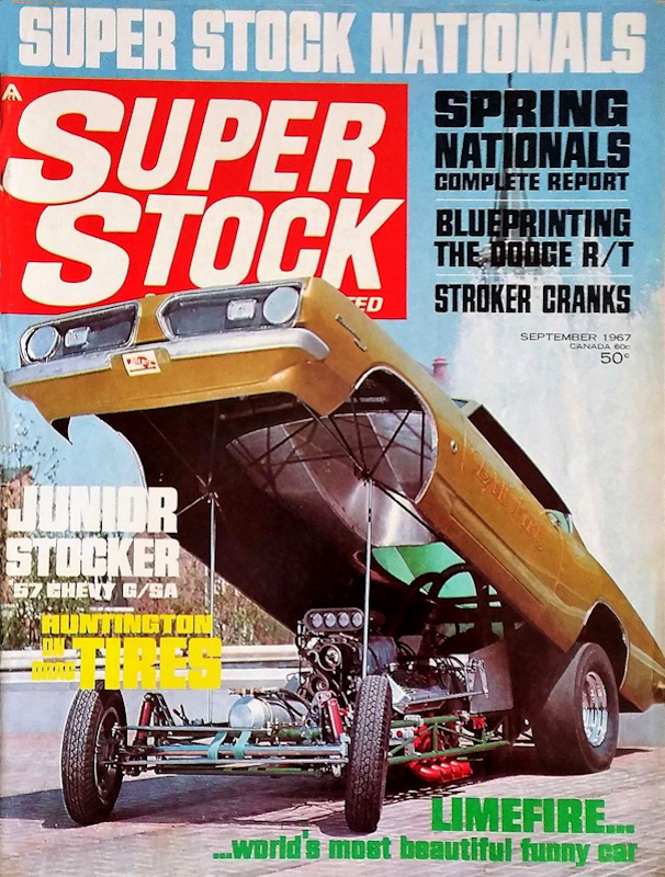 Super Stock Drag Illustrated Sep September 1967 