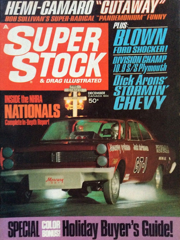 Super Stock Drag Illustrated Dec December 1967 