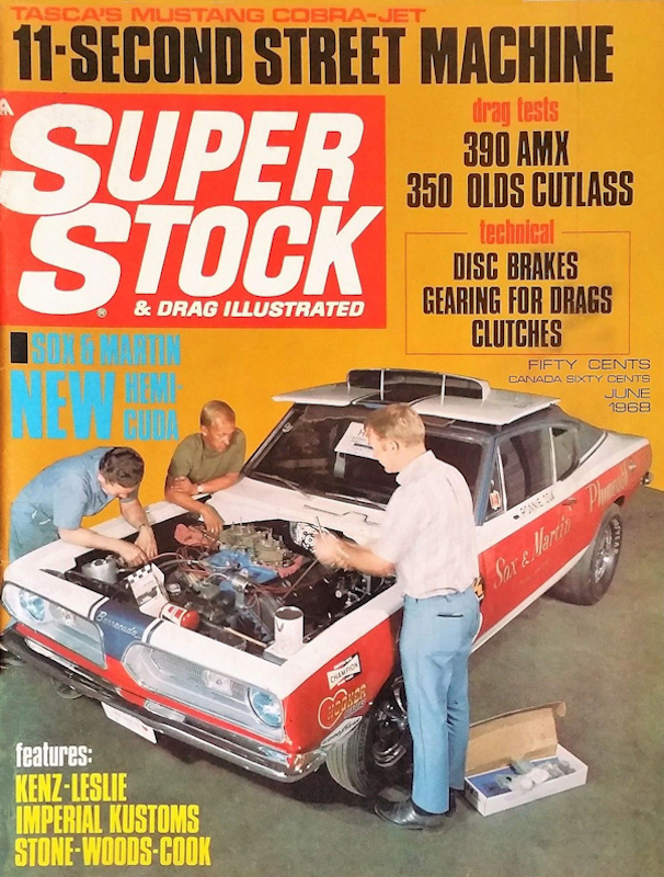 Super Stock Drag Illustrated June 1968 