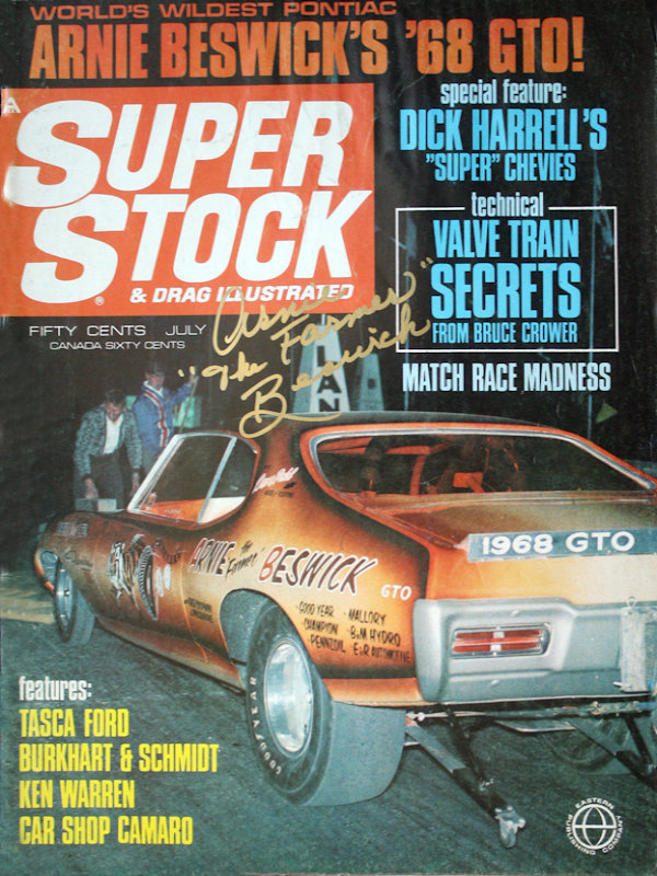 Super Stock Drag Illustrated July 1968 