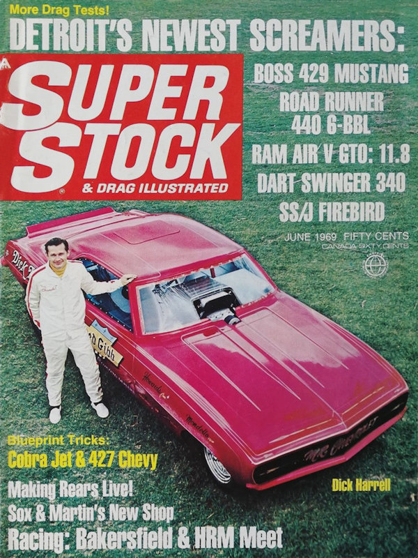 Super Stock Drag Illustrated June 1969 