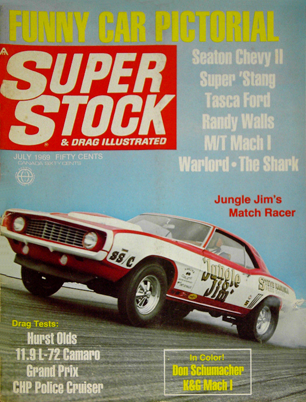Super Stock Drag Illustrated July 1969 