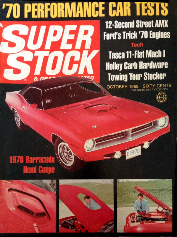 Super Stock Drag Illustrated Oct October 1969 