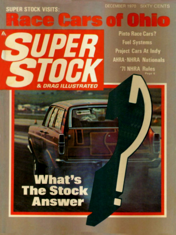 Super Stock Drag Illustrated Dec December 1970 
