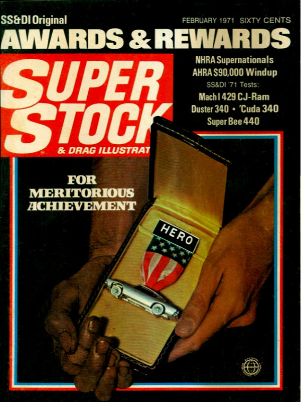 Super Stock Drag Illustrated Feb February 1971 