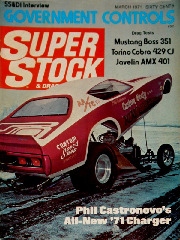 Super Stock Drag Illustrated Mar March 1971 