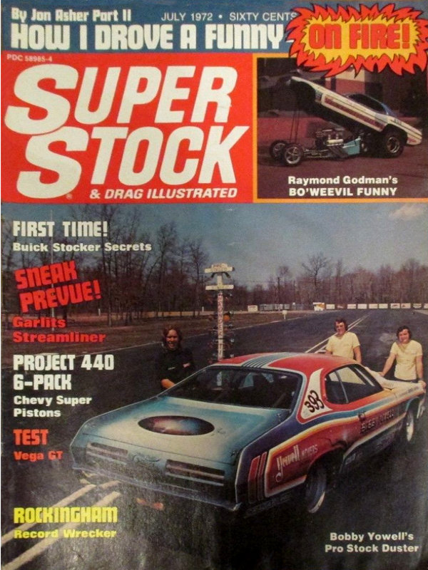 Super Stock Drag Illustrated July 1972 