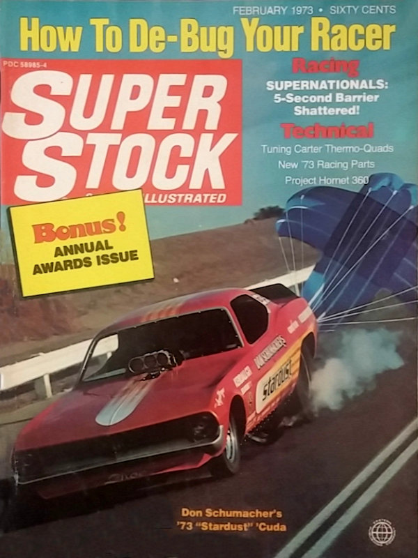 Super Stock Drag Illustrated Feb February 1973 