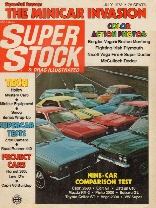 Super Stock Drag Illustrated July 1973 