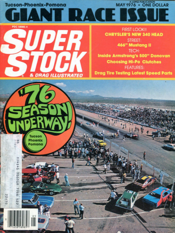 Super Stock Drag Illustrated May 1976 
