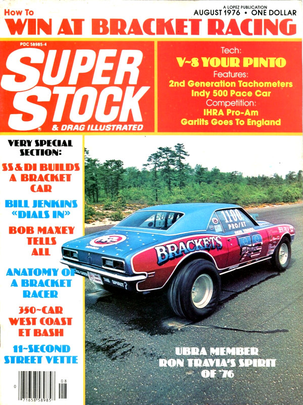 Super Stock Drag Illustrated Aug August 1976 