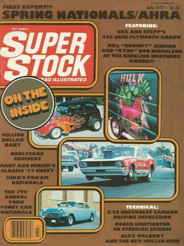 Super Stock Drag Illustrated July 1977 