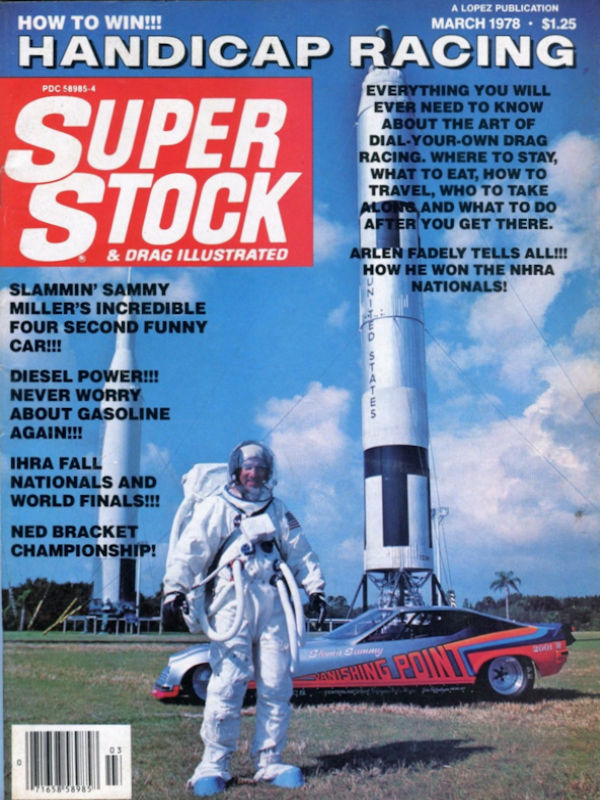 Super Stock Drag Illustrated Mar March 1978 