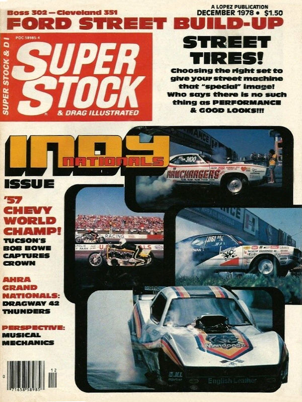 Super Stock Drag Illustrated Dec December 1978 