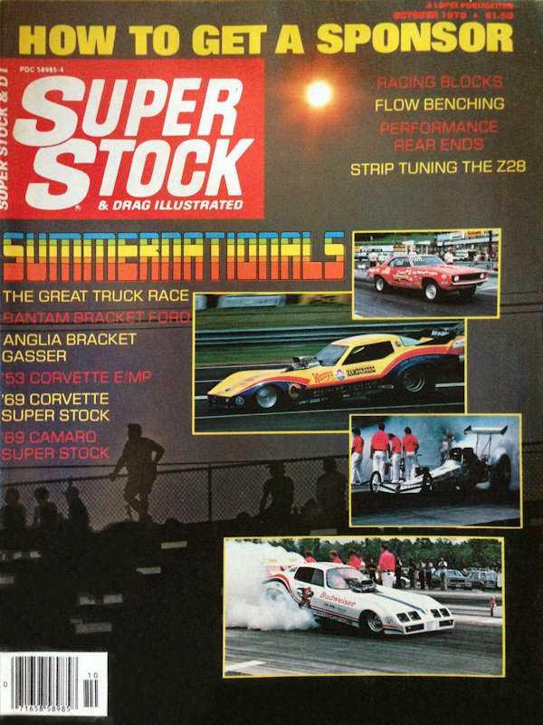 Super Stock Drag Illustrated Oct October 1979 