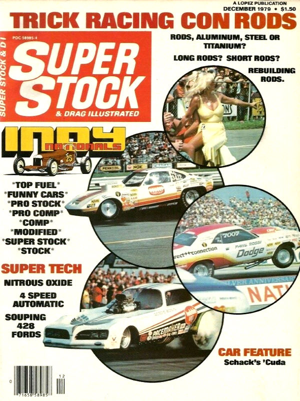 Super Stock Drag Illustrated Dec December 1979 