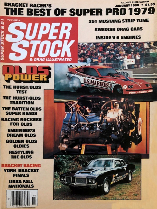 Super Stock Drag Illustrated Jan January 1980 